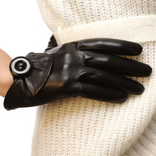 WARMEN Brand Ladies Genuine Lambskin Leather Gloves L078NQ