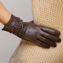 WARMEN Brand Ladies Genuine Nappa Leather Lined Gloves 2 colors available L122NQ