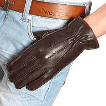 ELMA Brand Men's Genuine Nappa Leather Gloves 3 colors available EM009WQF