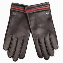 ELMA Brand Men's Touch Screen Genuine Leather Gloves Cashmere Lined EM015NR1