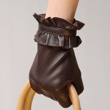 WARMEN Brand Stylish Ladies Genuine Lambskin Leather Gloves L011NN