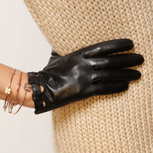 WARMEN Brand Ladies Genuine Lambskin Unlined Leather Gloves L026N