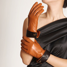 ELMA Brand Ladies Genuine Nappa Leather Gloves Mixed colors 2 choices available EL021NQF